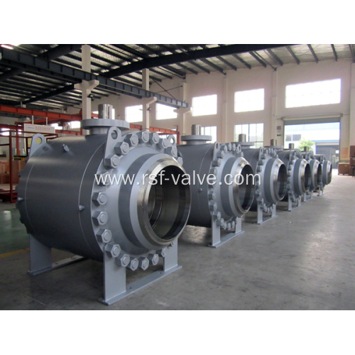 API 6D Trunnion Mounted Ball Valve